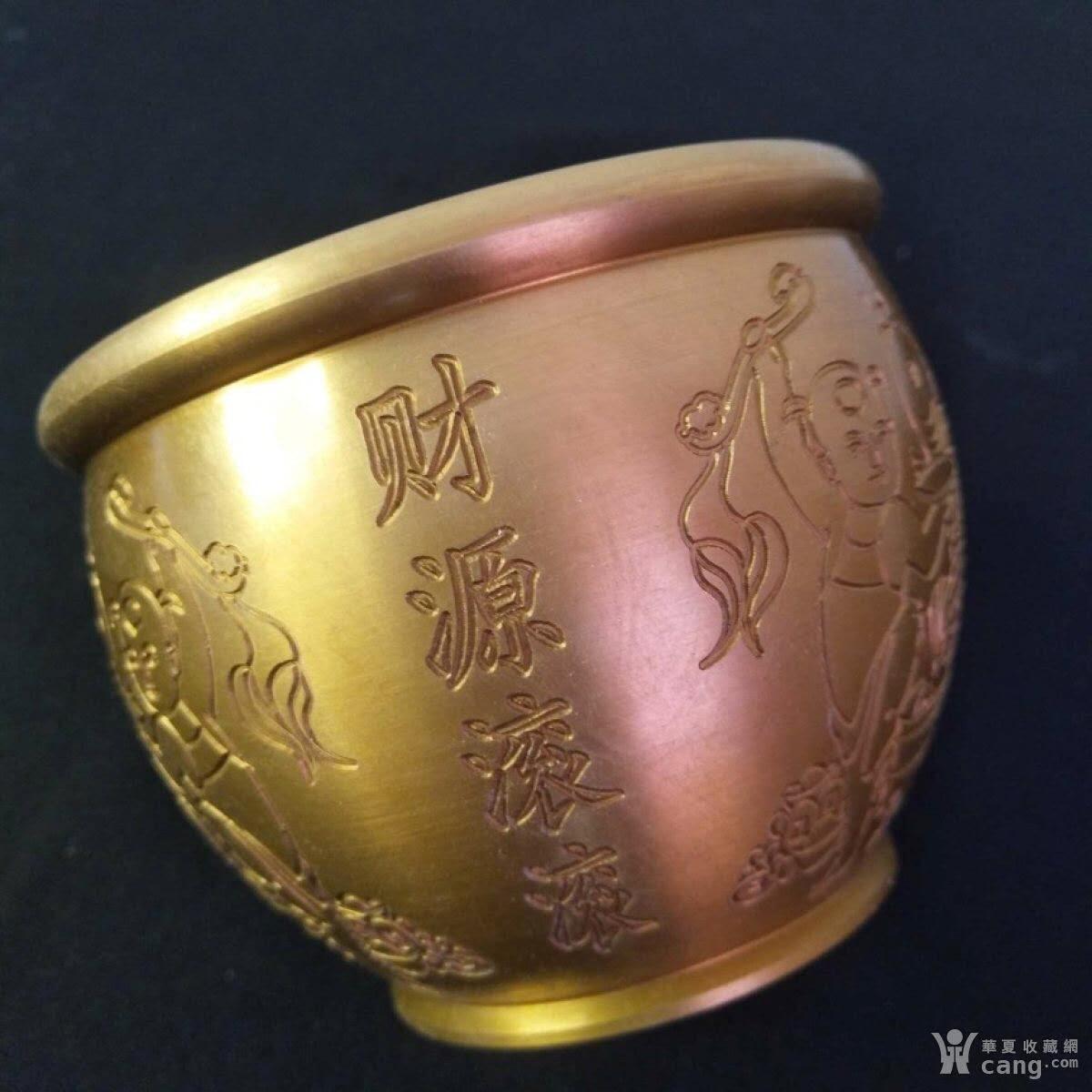 财源滚滚全铜招财缸