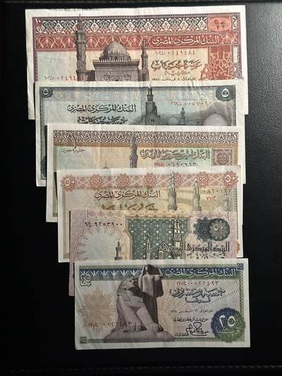 丙午马年开年第三场（大更新） - 埃及老版本一套！流通美品，大票幅精美如图！