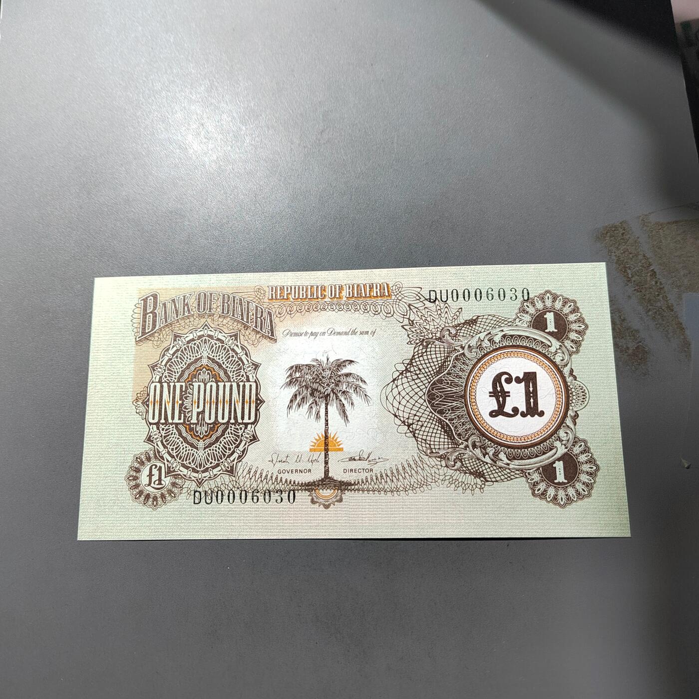 PCAI钱币  3-767  钱币纪念章小专场 消失的国家  比夫拉