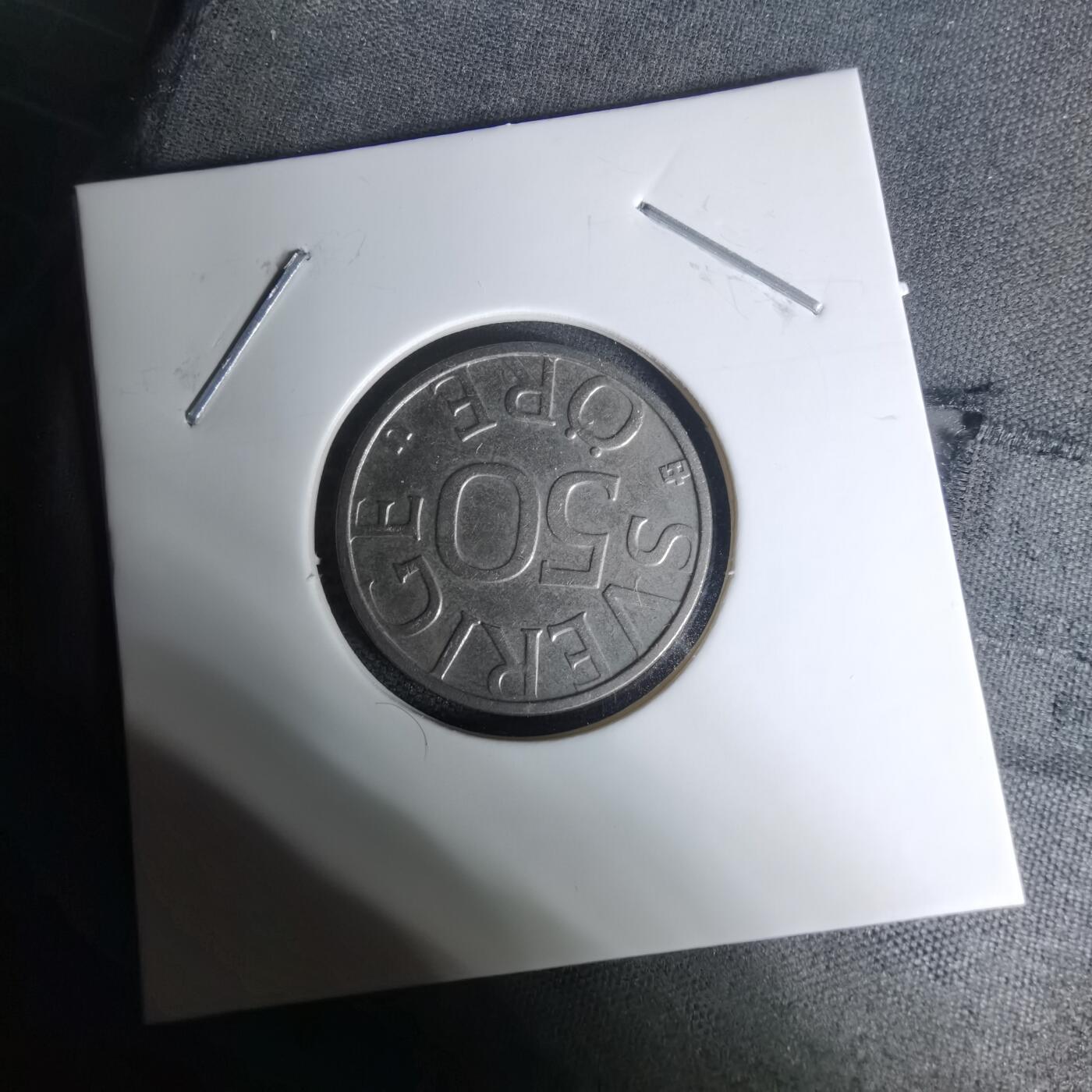 沼泽如烟--第1009场 瑞典1981年50欧尔