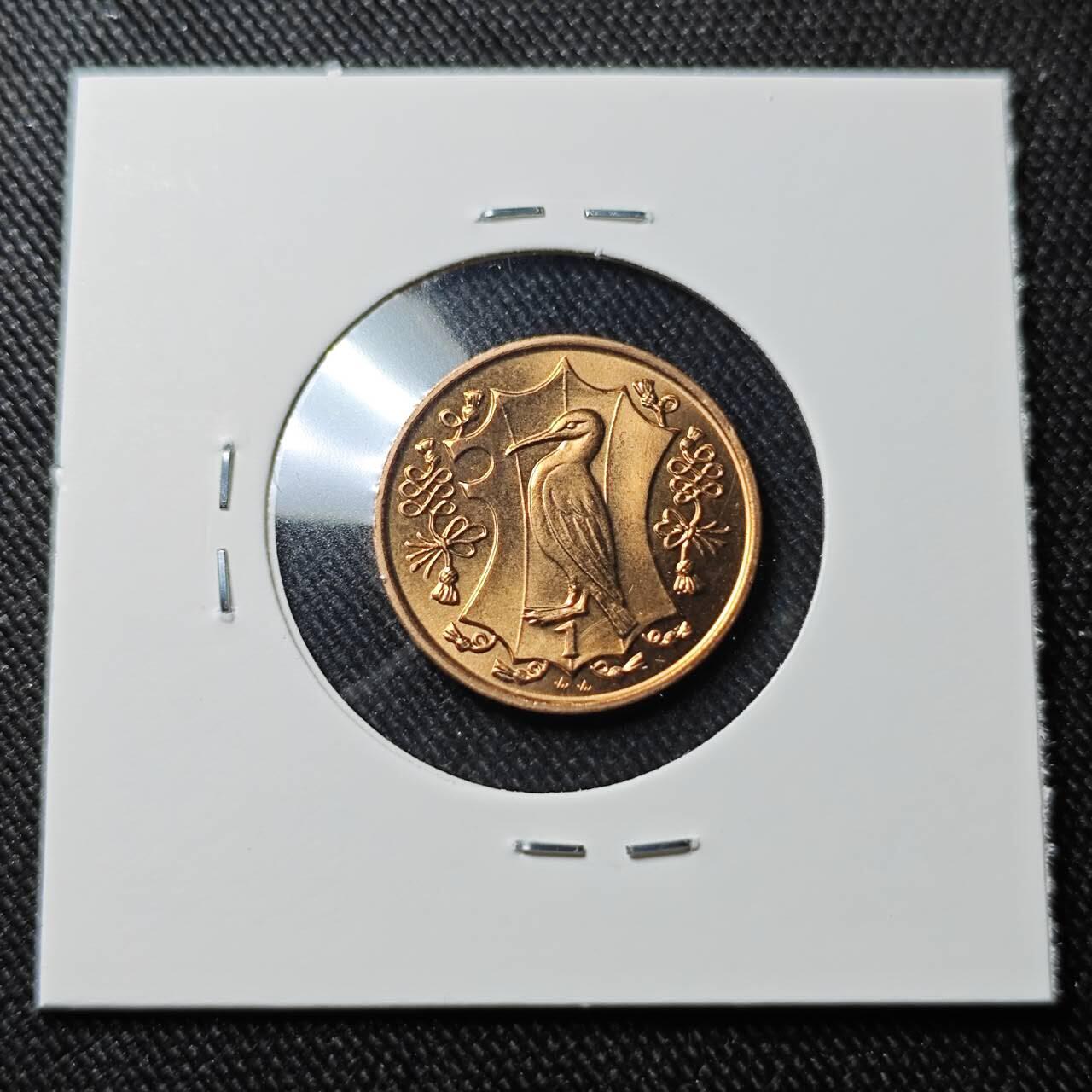 KK钱币收藏小铺   套币 批量/好品散币专场 2月预留时间 周末发货  1983马恩岛1便士铜币 好品