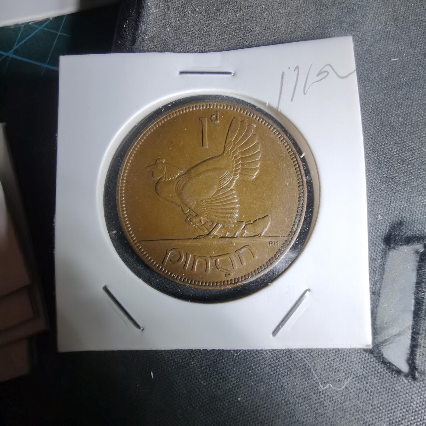 沼泽如烟--第1011场 爱尔兰1928年1便士