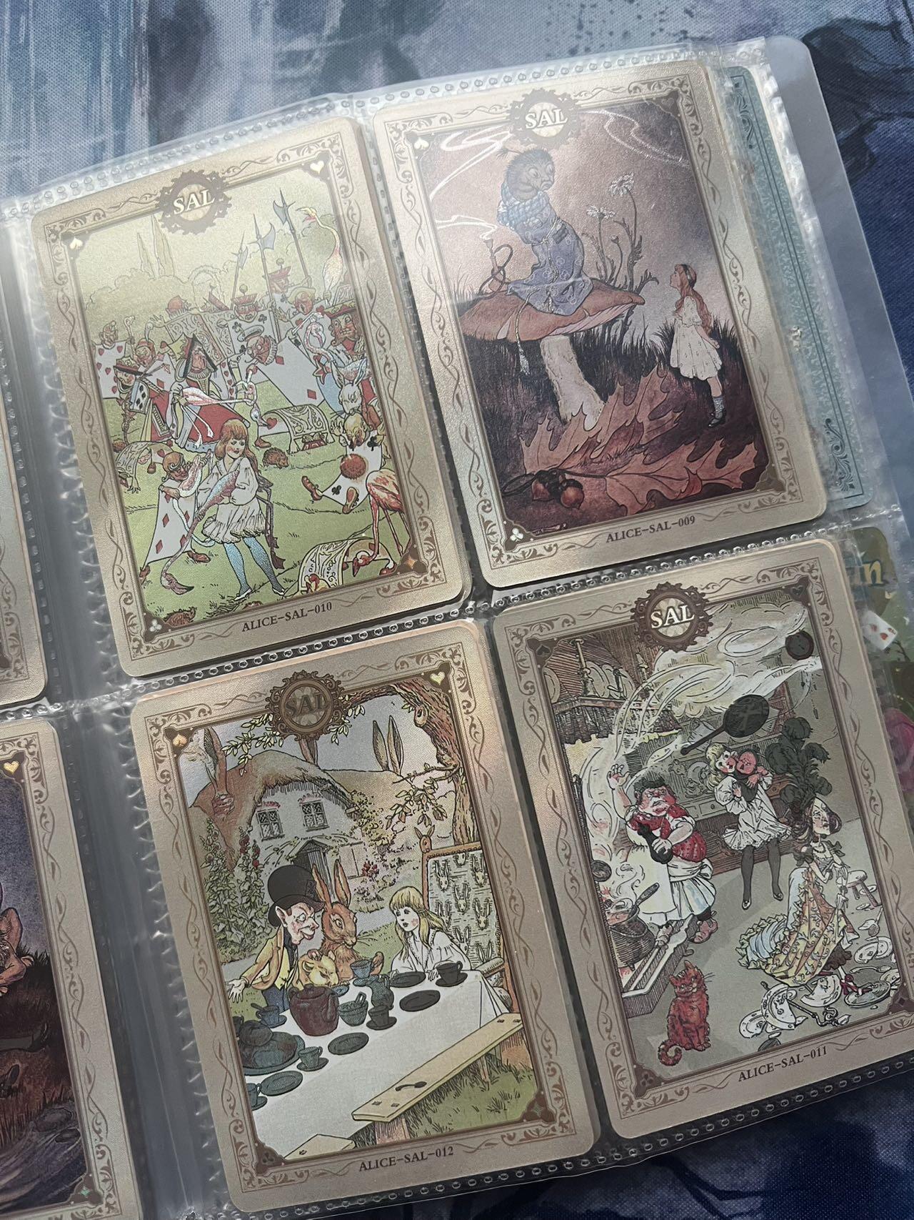 【随心含颖卡拍55期】卡游/集卡社/卡卡沃 抽卡机专场拍卖【无佣金】 【卡册】混卡一本 爱丽丝+狐妖小红娘+其它 80张 卡册不选品 最好不寄存