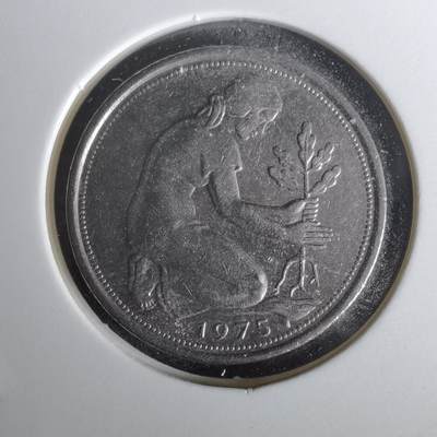 沼泽如烟--第1010场 - 德国1975年50芬尼