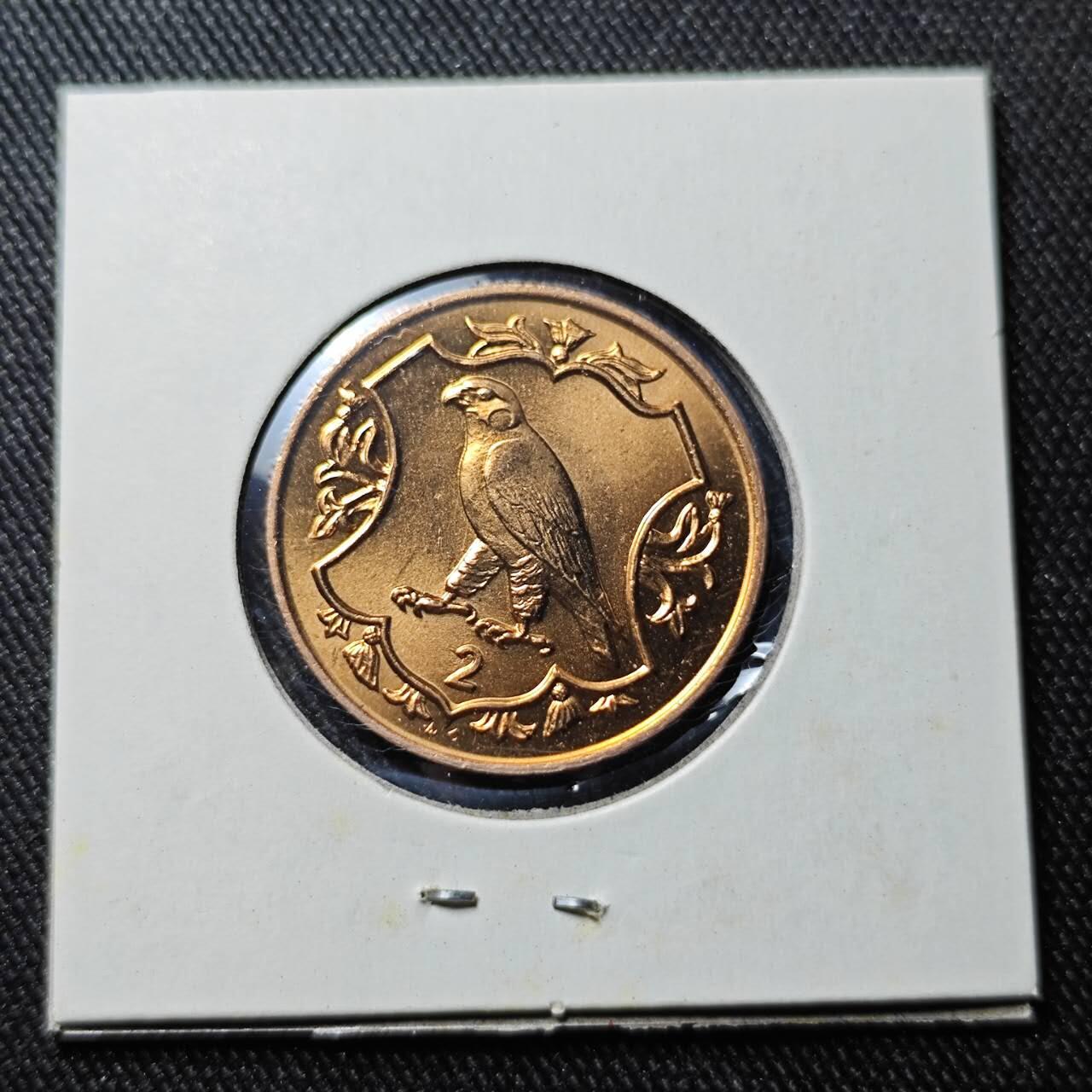 KK钱币收藏小铺   套币 批量/好品散币专场 2月预留时间 周末发货  1986马恩岛2便士铜币 好品