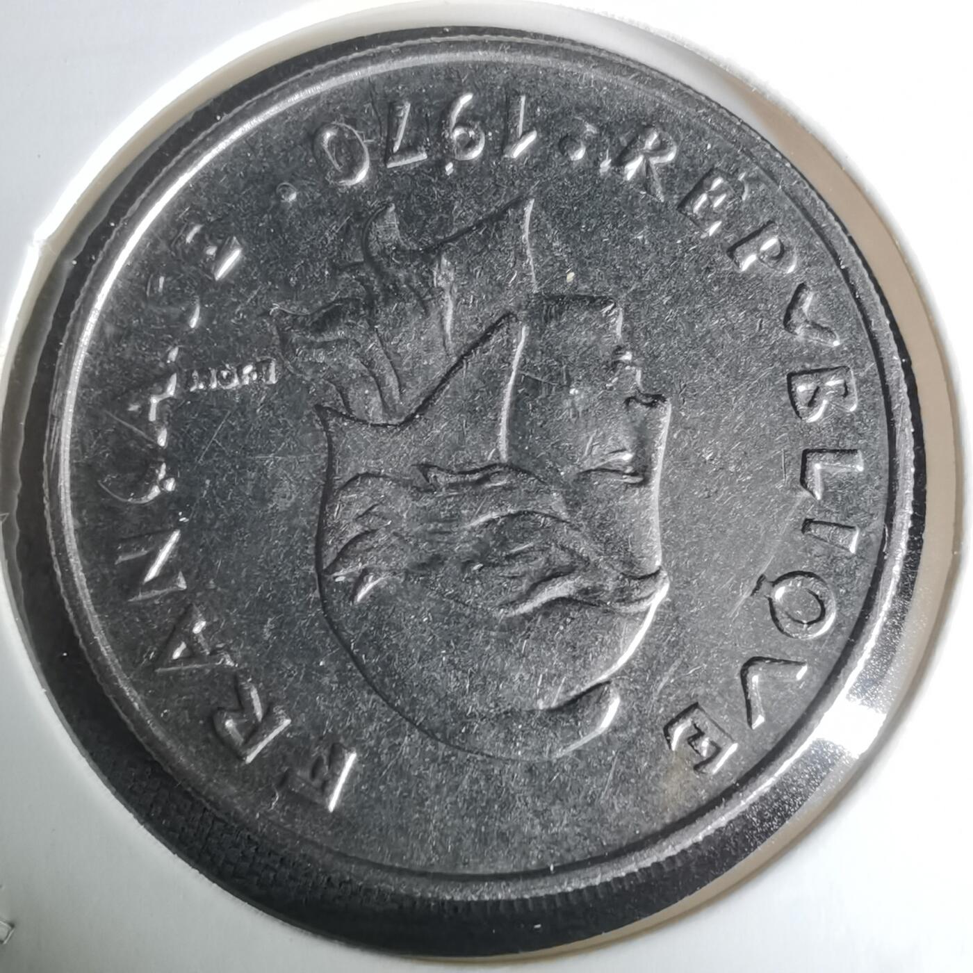 沼泽如烟--第1010场 法属新喀里多尼亚1970年20法郎