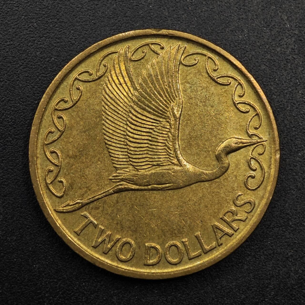 【淘币小摊】实时拍第八百七十五拍   散币场    每周一统一发货 新西兰1990年2元铜币