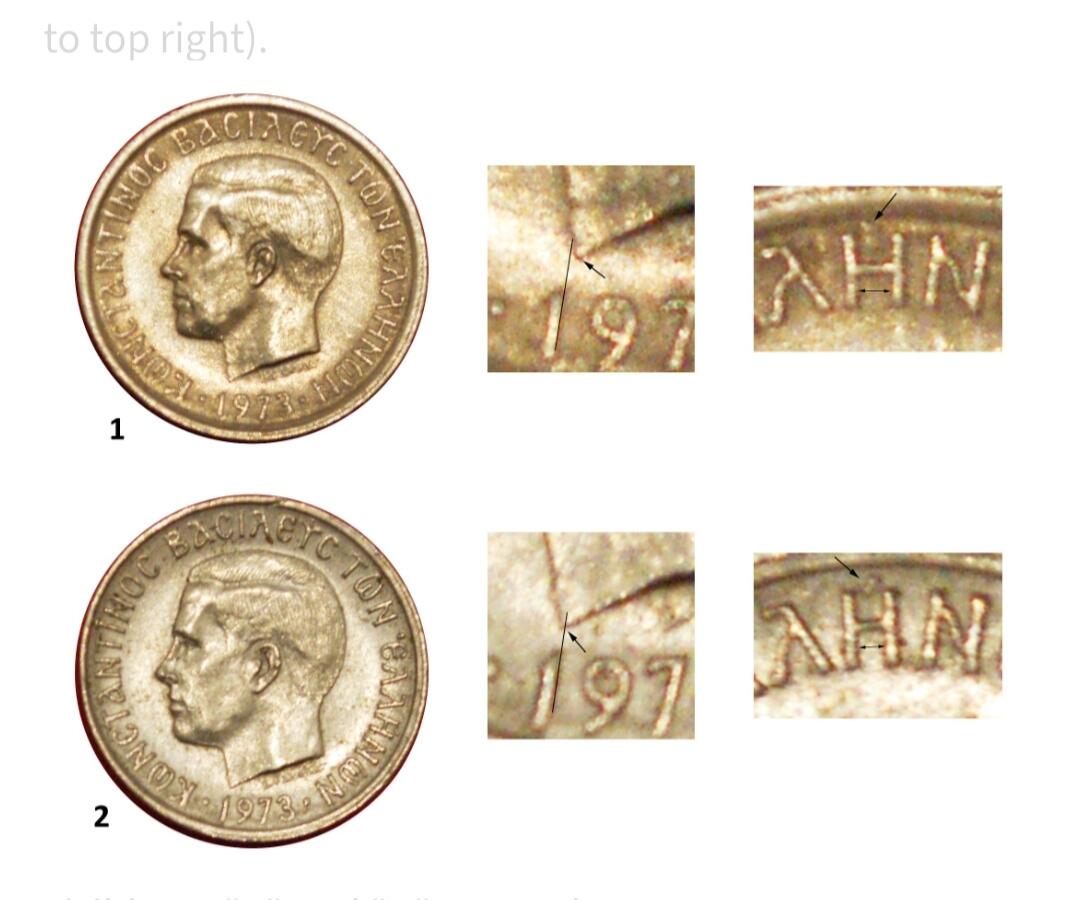 2026年第三十三场(总第二百零二场）外国精品纸夹币场(免佣金) 少见版本–希腊🇬🇷1973单年份50雷普塔(军政府时期，粗糙窄体字、字母H上的音符向左点–少见大头版，雅典造)