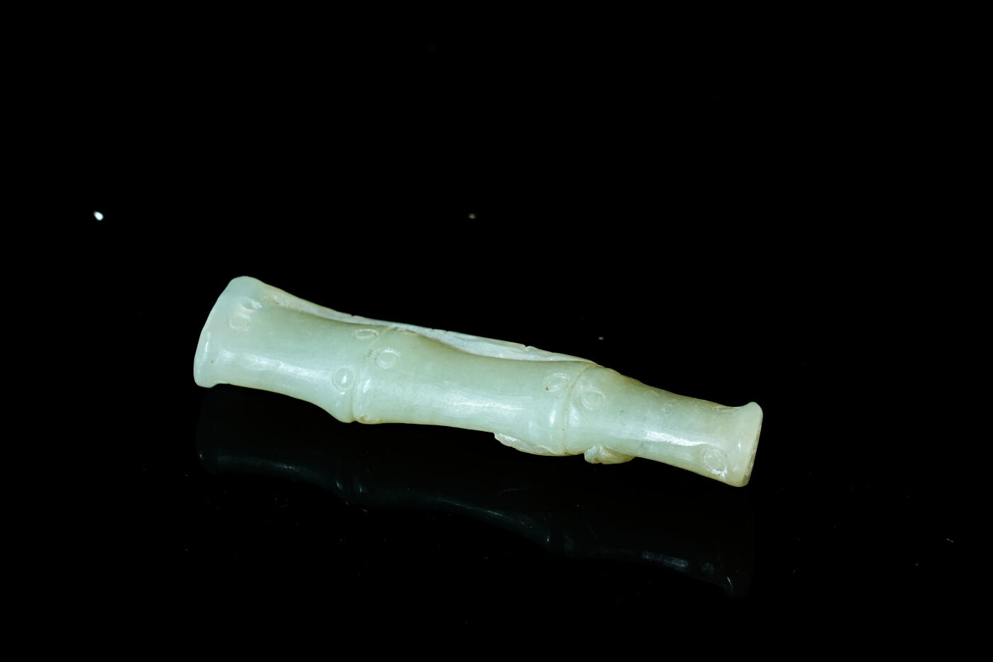 上海都达杂项专场四十四【全场包邮】  天然和田玉精雕《节节高升》挂件91-110