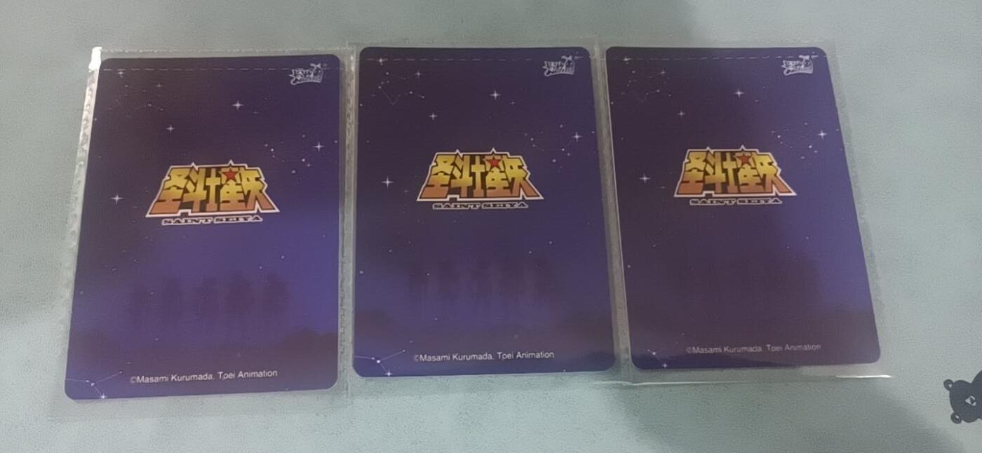 卡牌新人第二场 不寄存！！！ 卡游 圣斗士星矢 PR原膜3宫