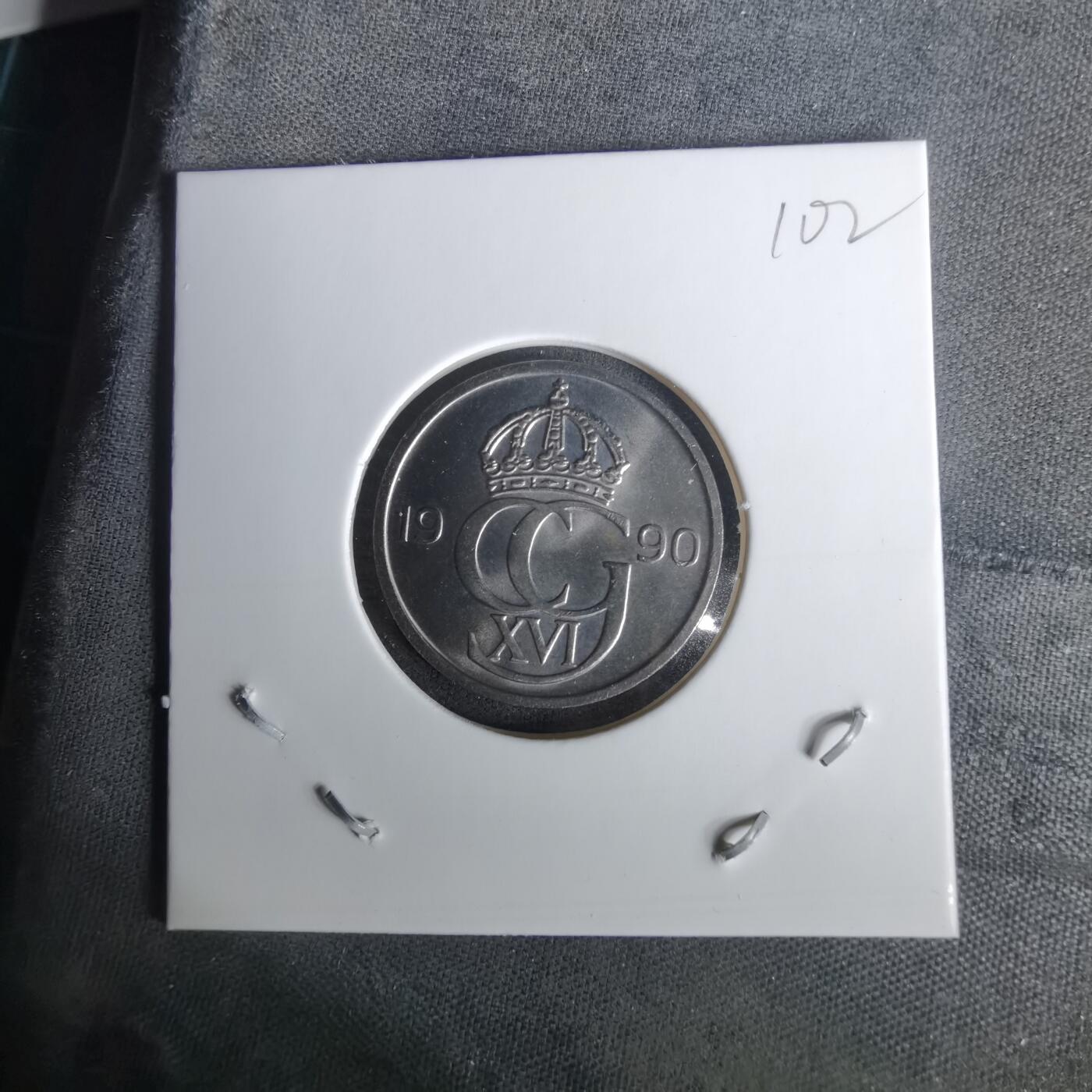 沼泽如烟--第1010场 瑞典1990年50欧尔