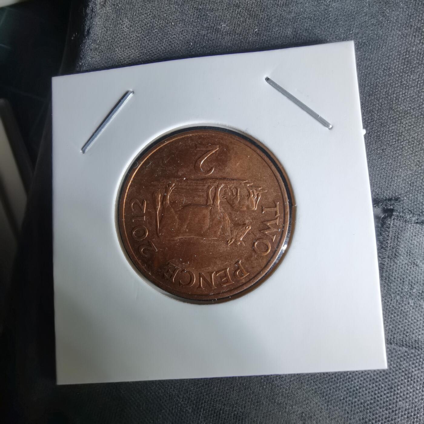 沼泽如烟--第1009场 根西2012年2便士