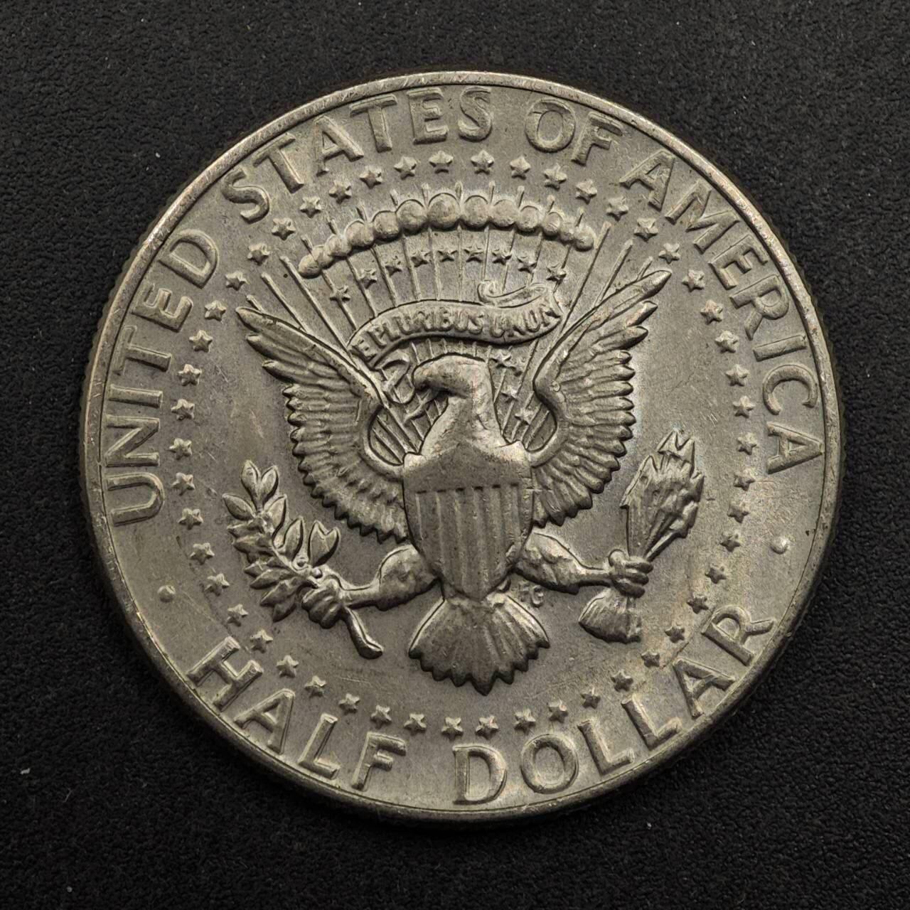 【淘币小摊】实时拍第八百七十五拍   散币场    每周一统一发货 美国1974年肯尼迪半美元