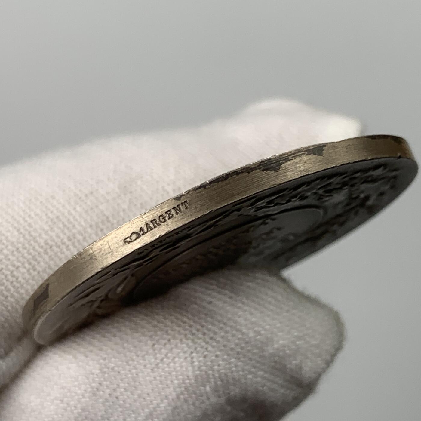 掌中浮雕-藏着的欧洲第053场 法国微生物学家路易.巴斯德银章，36.6mm，23.7g，奥斯卡·罗蒂作品