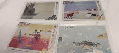 秋原瞳的小店第三十七期（春，荷尔蒙的气息扑鼻而来的季节） 卡游天宫美影一组卡位4张，实物很童年