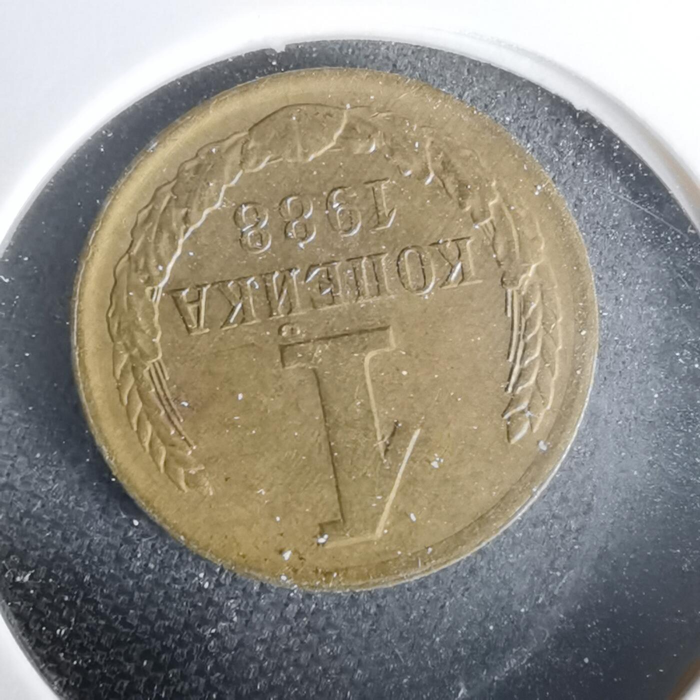 沼泽如烟--第1010场 苏联1988年1戈比