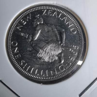 沼泽如烟--第1011场 - 新西兰1965年1先令