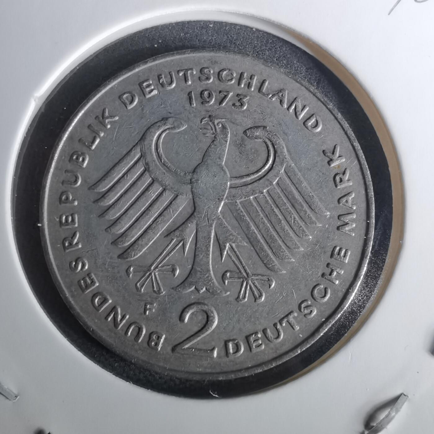 沼泽如烟--第1010场 德国1973年2马克