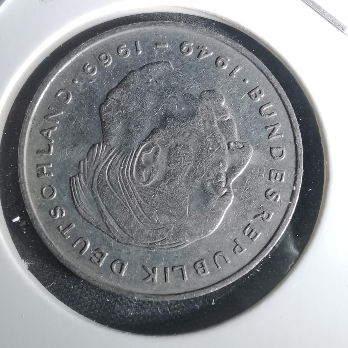 沼泽如烟--第1010场 德国1973年2马克