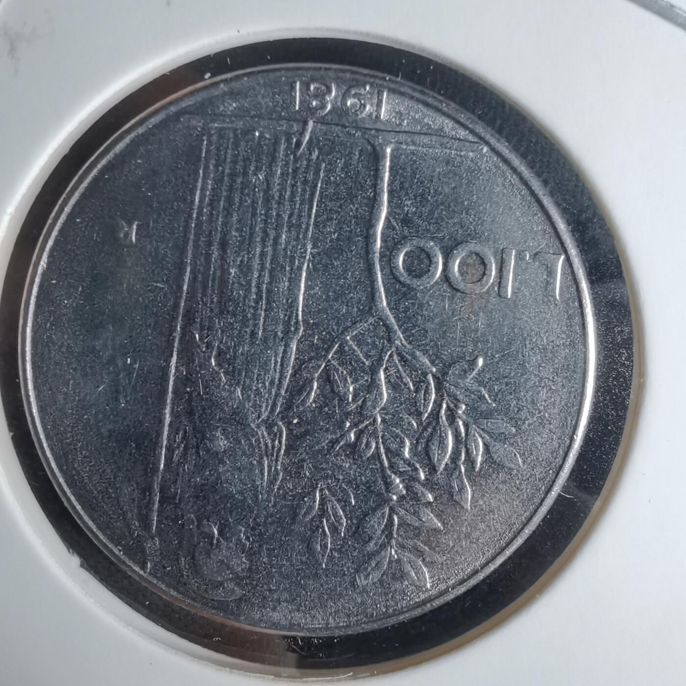 沼泽如烟--第1009场 意大利1981年100里拉