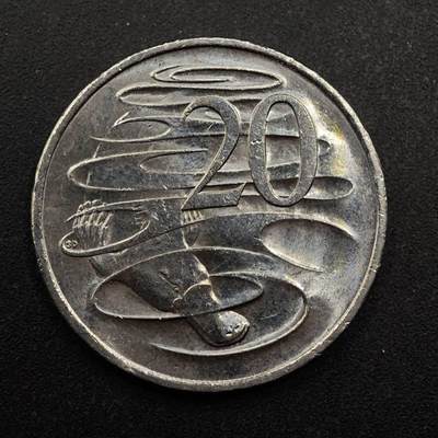 【淘币小摊】实时拍第八百七十五拍   散币场    每周一统一发货 - 澳大利亚2022年20分镍币