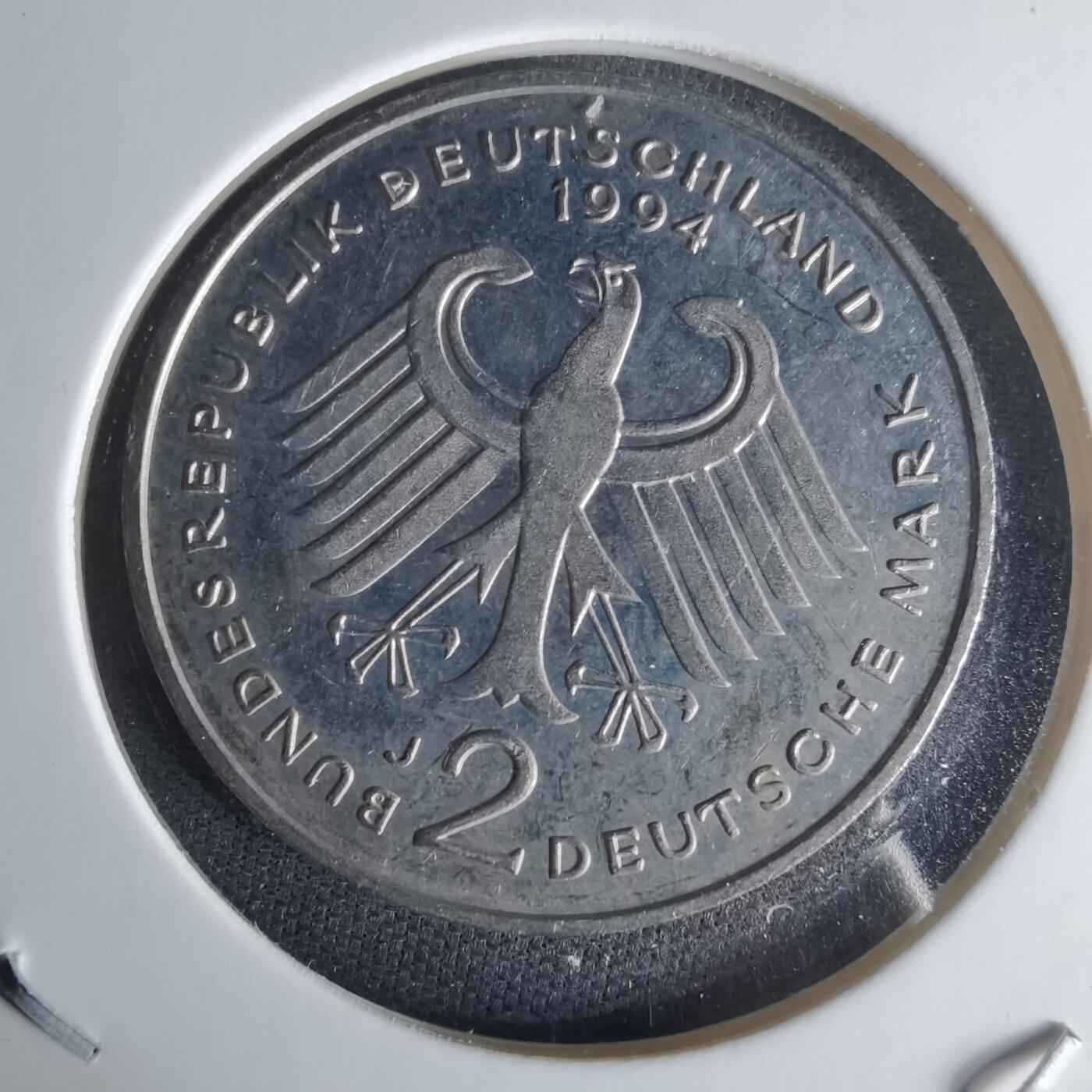 沼泽如烟--第1009场 德国1994年二马克