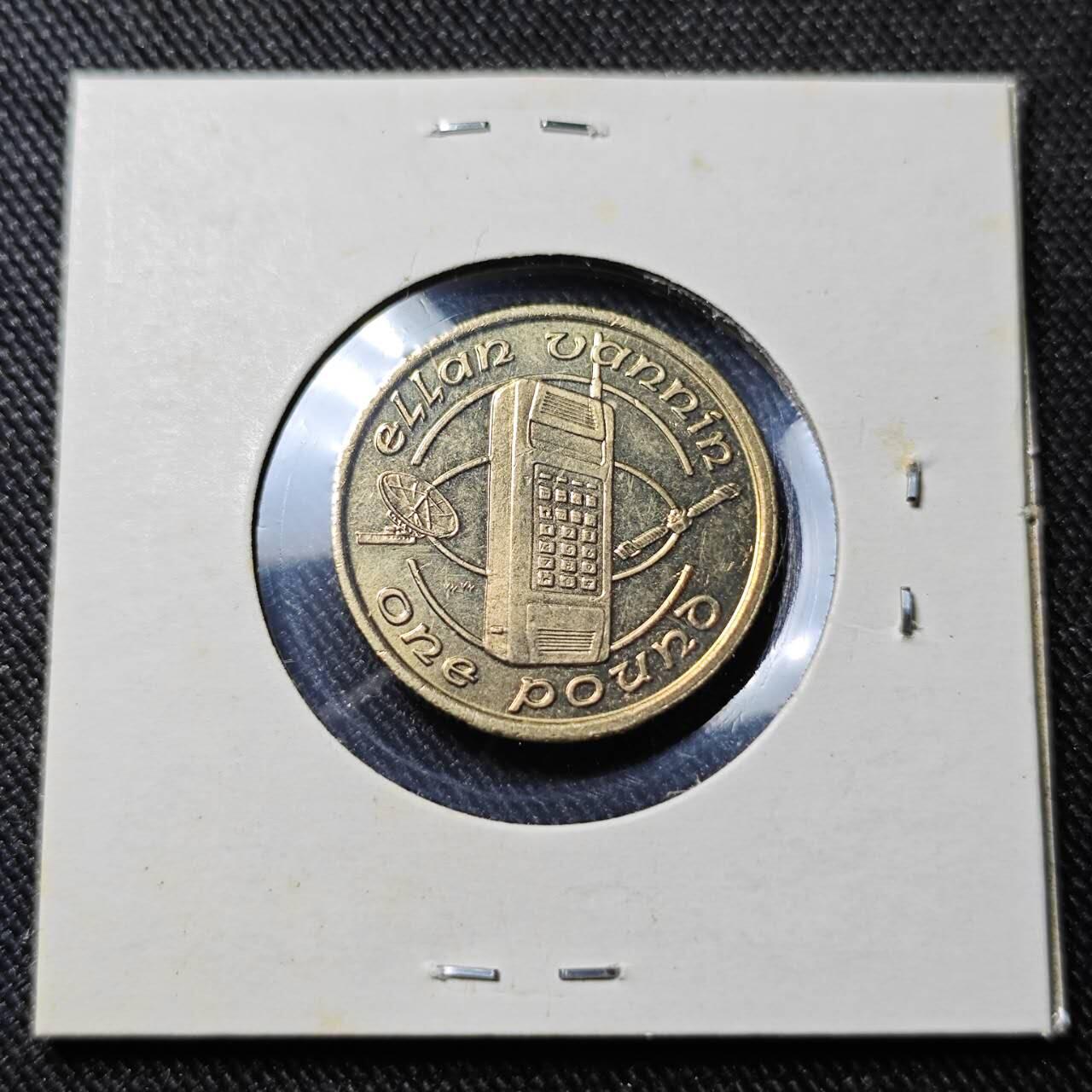 KK钱币收藏小铺   套币 批量/好品散币专场 2月预留时间 周末发货  1988马恩岛1镑