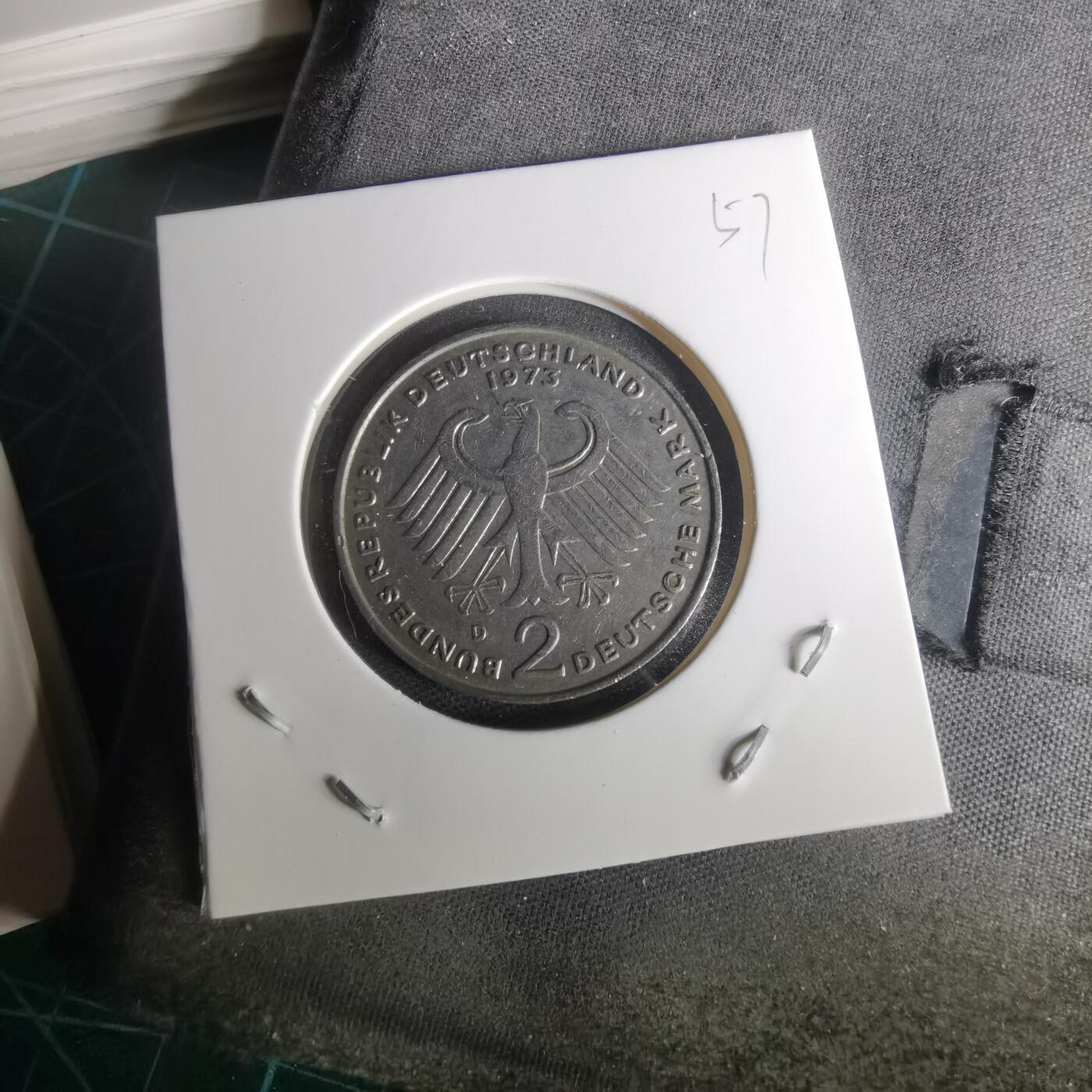 沼泽如烟--第1010场 德国1973年2马克