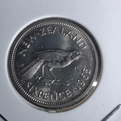 沼泽如烟--第1011场 - 新西兰1965年一先令