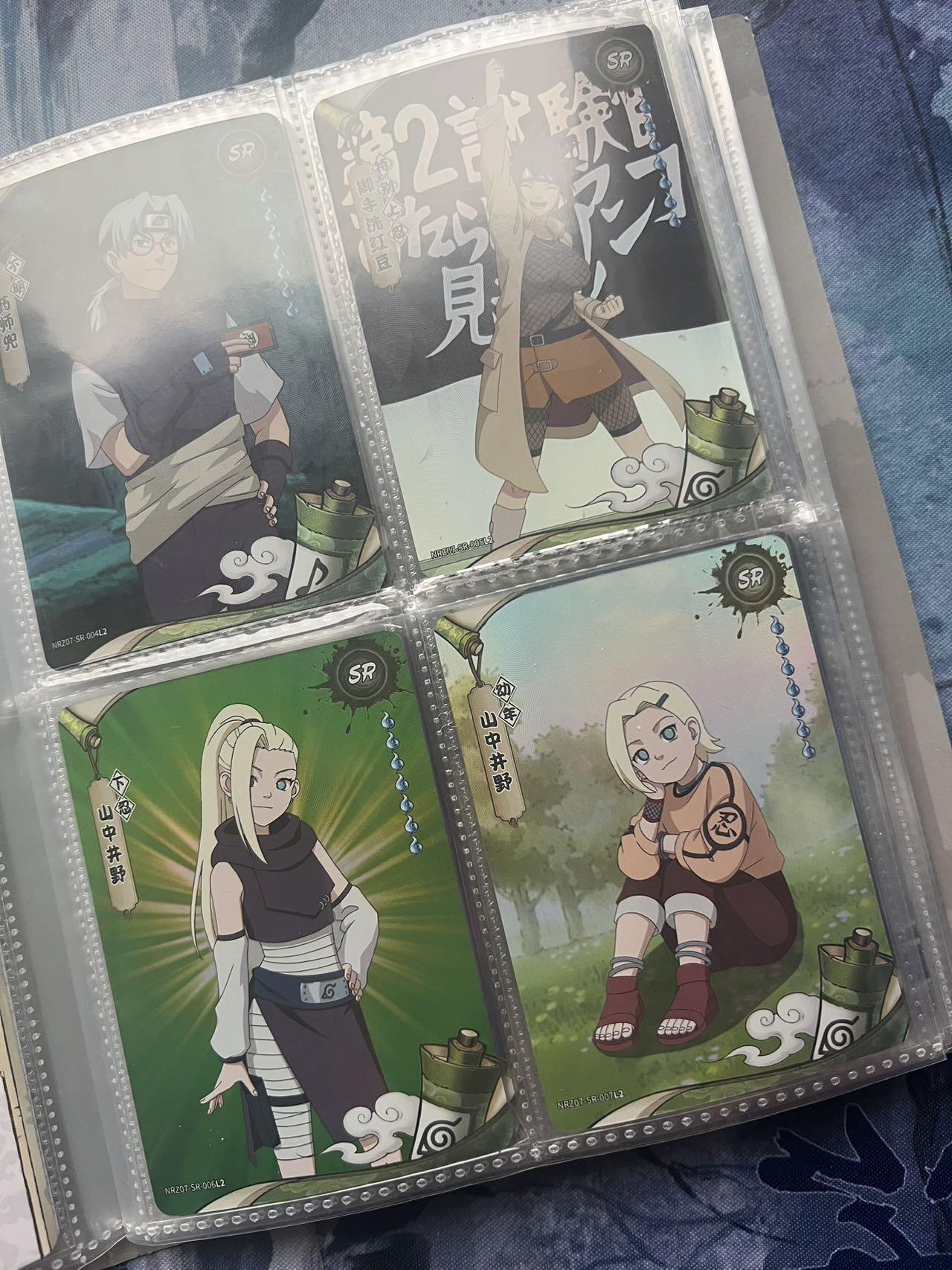 【随心含颖卡拍55期】卡游/集卡社/卡卡沃 抽卡机专场拍卖【无佣金】 【卡册】火影忍者一本 卡册不选品 最好不寄存