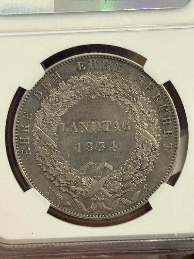 NGC-UNCD 1834巴伐利亚历史泰勒 少见品种 - NGC-UNCD 1834巴伐利亚历史泰勒 少见品种