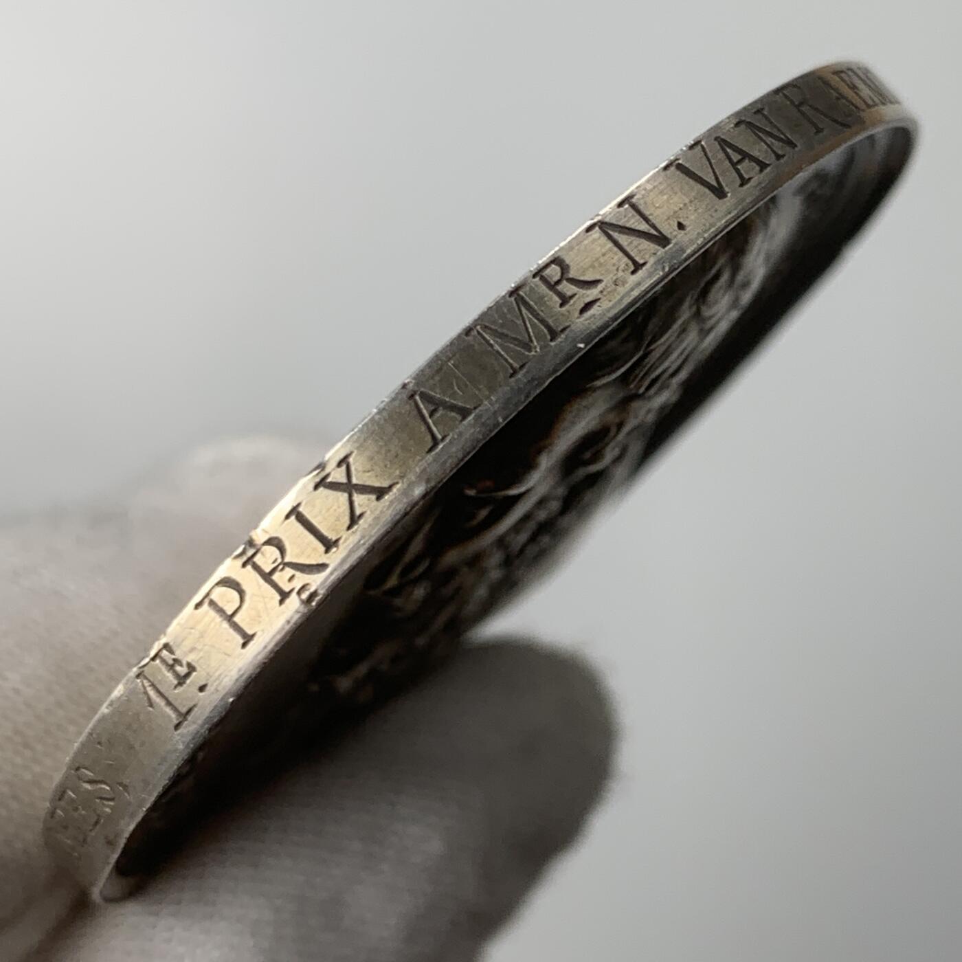 掌中浮雕-藏着的欧洲第053场 皇家园艺协会银章，46.45mm，30g