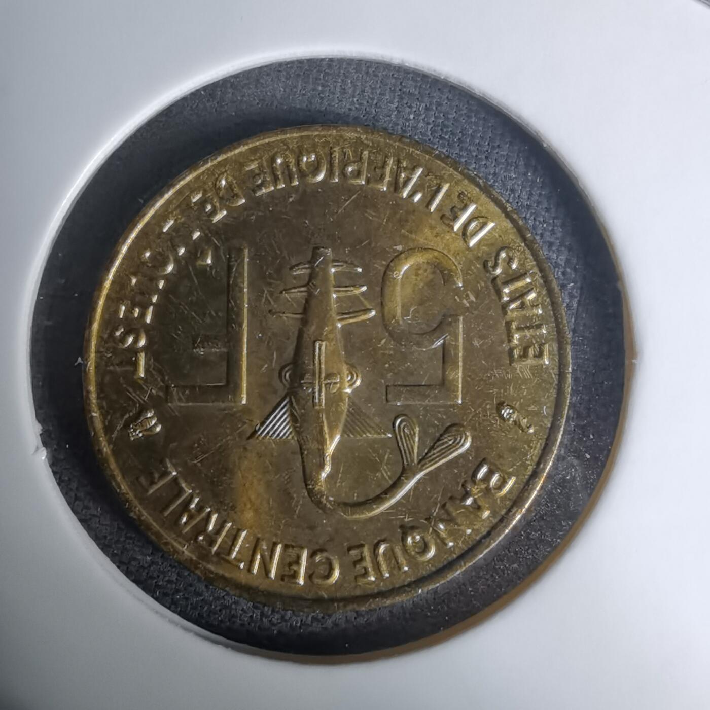 沼泽如烟--第1009场 西非1999年5法郎