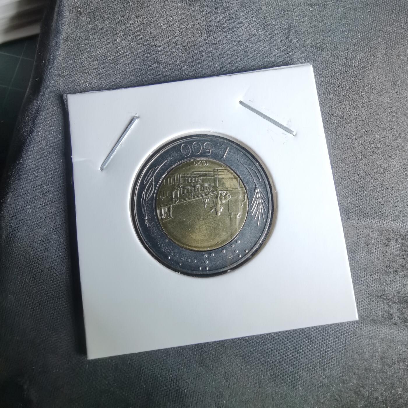 沼泽如烟--第1010场 意大利1990年500里拉