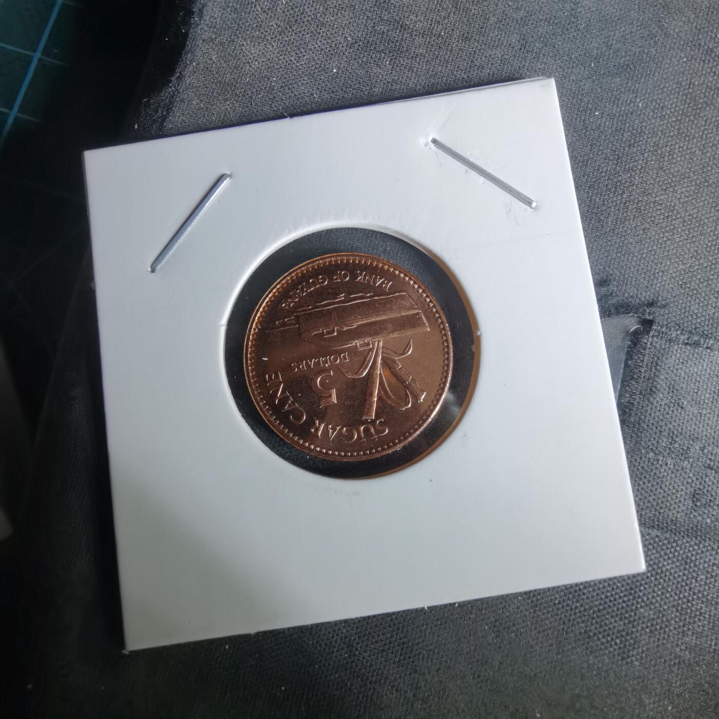 沼泽如烟--第1010场 圭亚那2019年5元