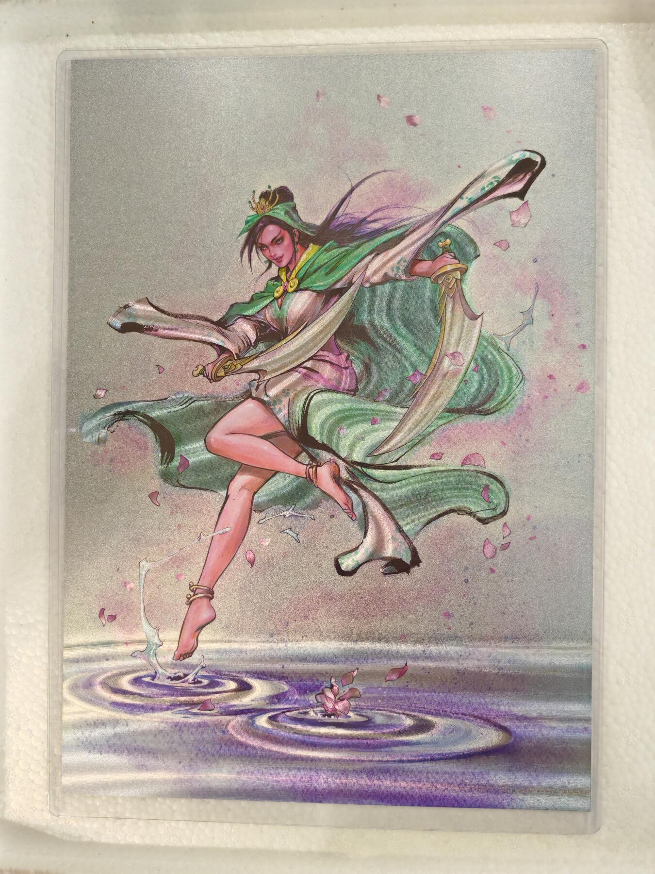 言遇卡牌 本期满百送限编卡【2026.03.13周五晚22：00截拍】 【限编】【A4大卡】扈三娘 298/396 粗闪 港漫水浒 画师夏伟义