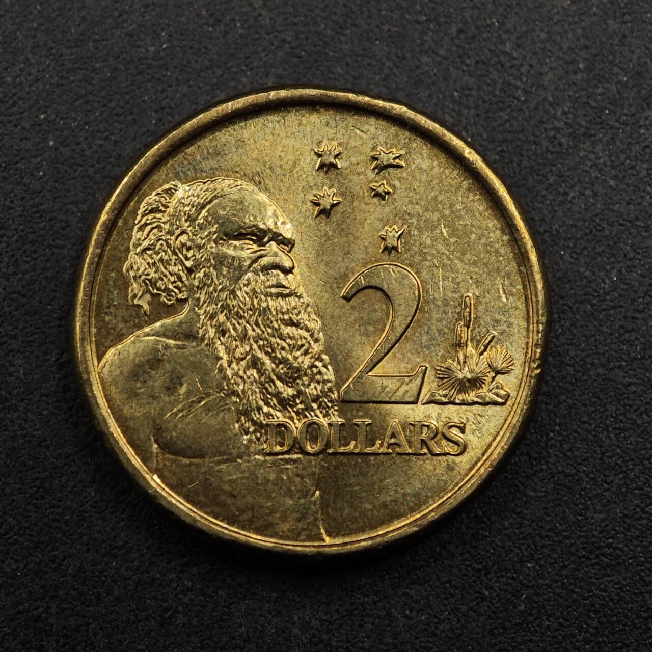 【淘币小摊】实时拍第八百七十五拍   散币场    每周一统一发货 澳大利亚2022年2元铜币