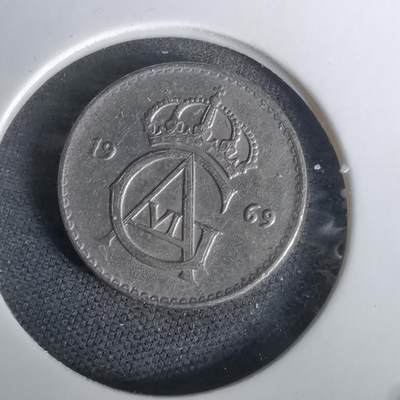 沼泽如烟--第1010场 - 瑞典1969年25欧尔