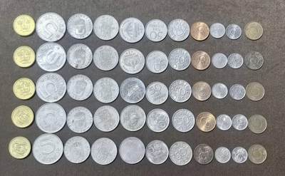 北京马甸外国币专卖第148期，外国币，中国早期纪念币专场，陆续上拍，欢迎关注 - 瑞典流通币5套，每套11枚