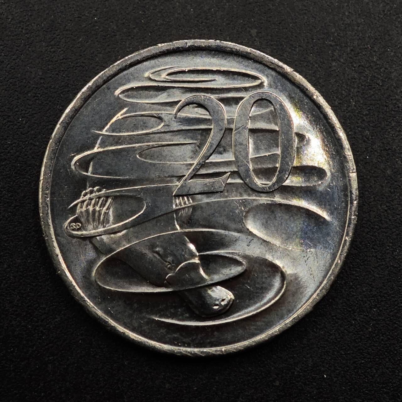 【淘币小摊】实时拍第八百七十五拍   散币场    每周一统一发货 澳大利亚2025年查尔斯三世20分镍币