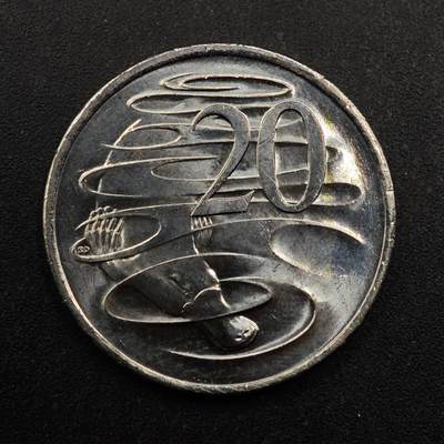 【淘币小摊】实时拍第八百七十五拍   散币场    每周一统一发货 - 澳大利亚2025年查尔斯三世20分镍币