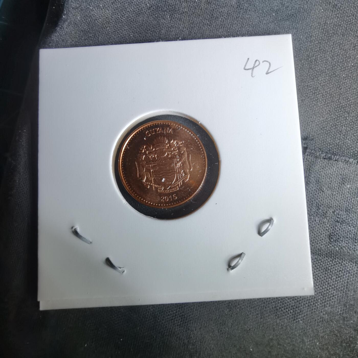 沼泽如烟--第1010场 圭亚那2015年一元