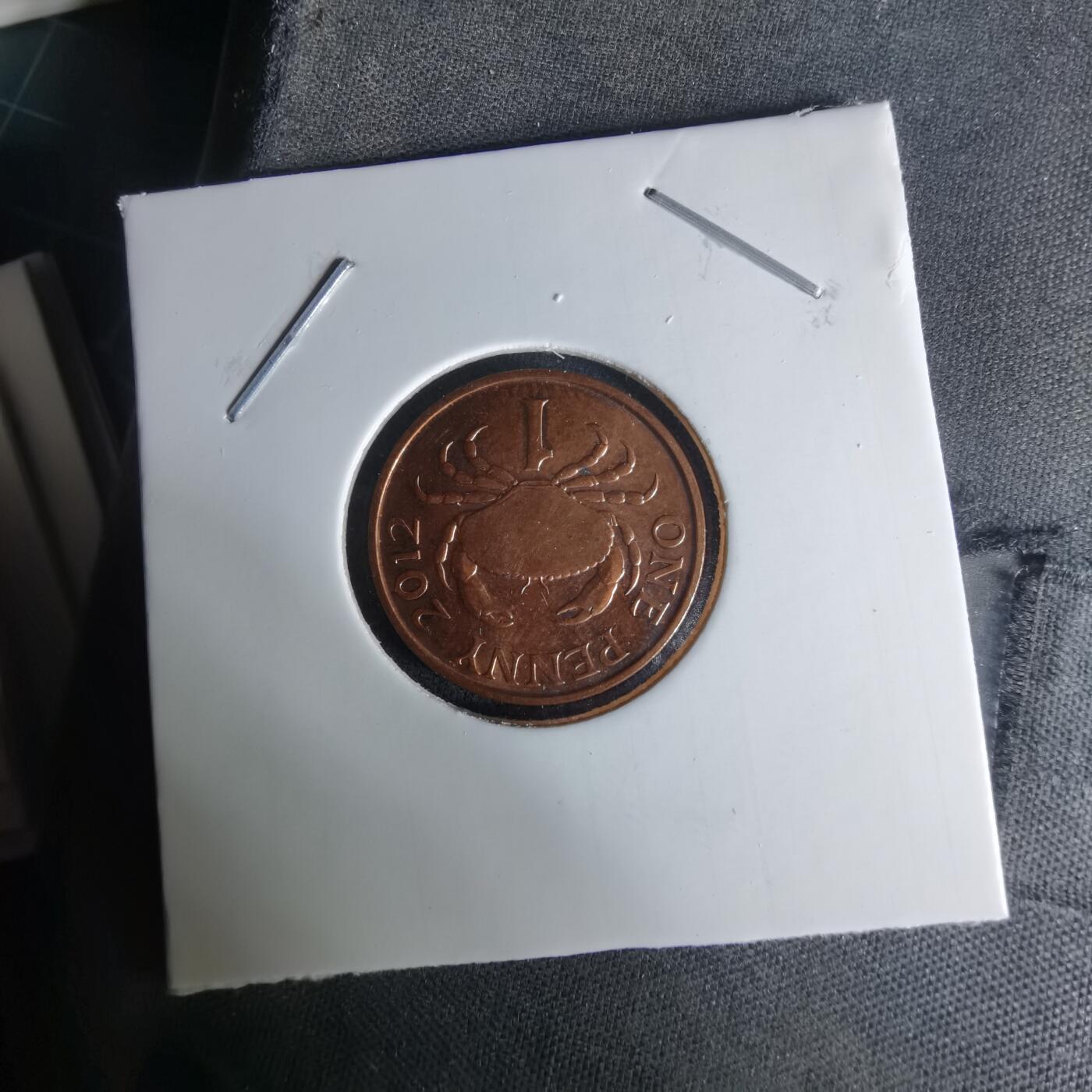 沼泽如烟--第1009场 根西2012年1便士