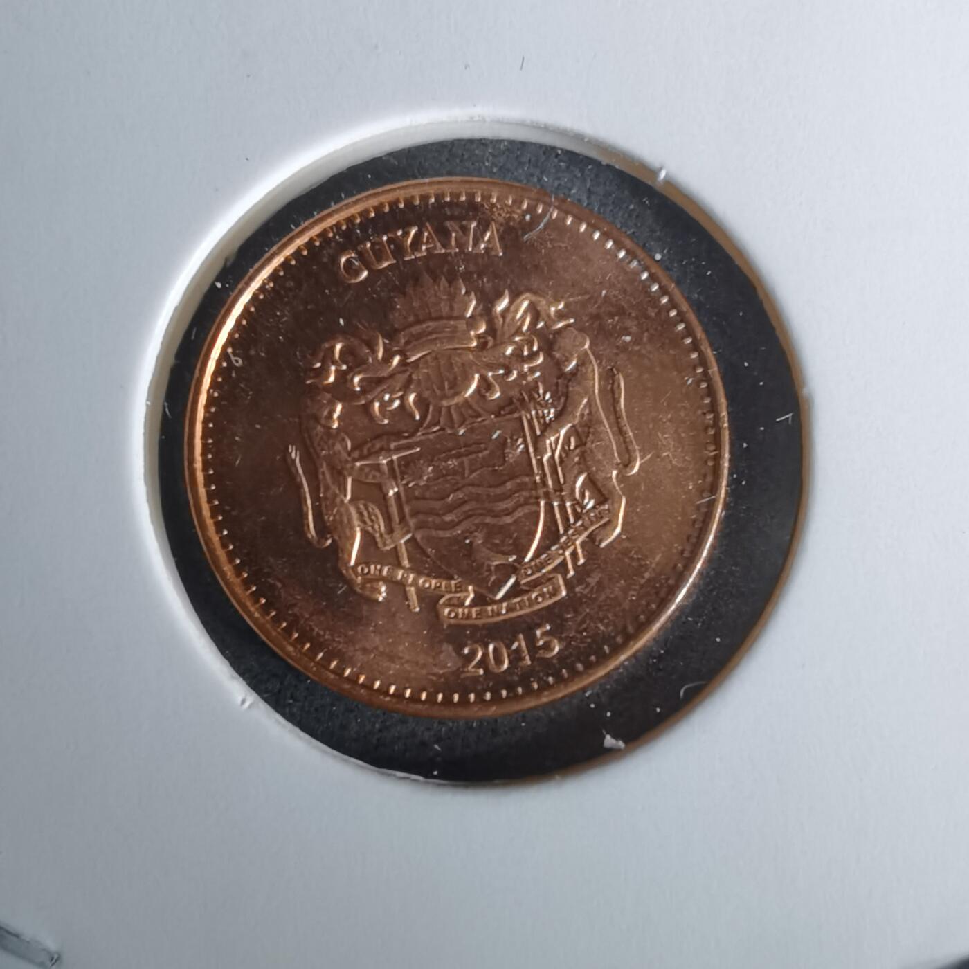 沼泽如烟--第1010场 圭亚那2015年一元