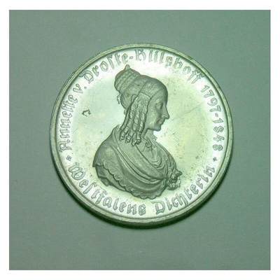 德国1923年威斯特法伦 100马克女人头马币 精制原光 - 德国1923年威斯特法伦 100马克女人头马币 精制原光