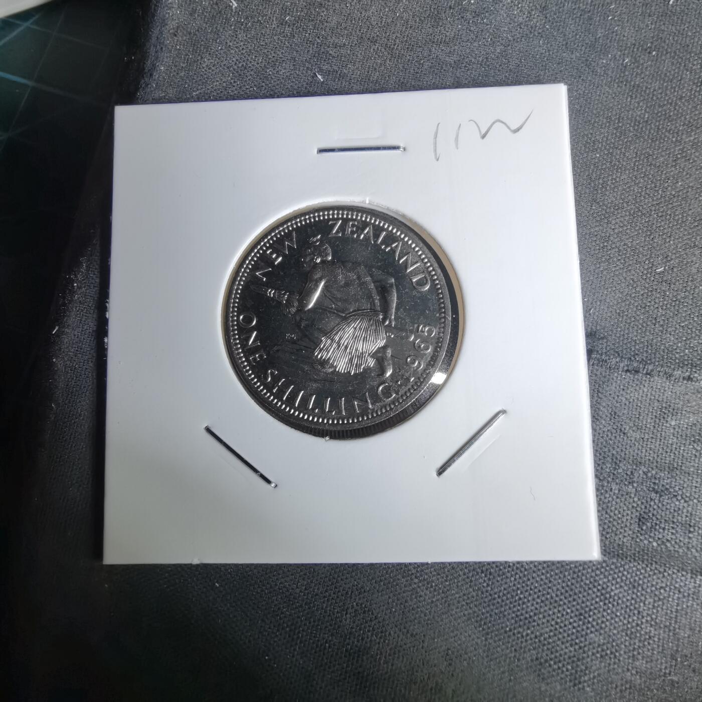 沼泽如烟--第1011场 新西兰1965年1先令