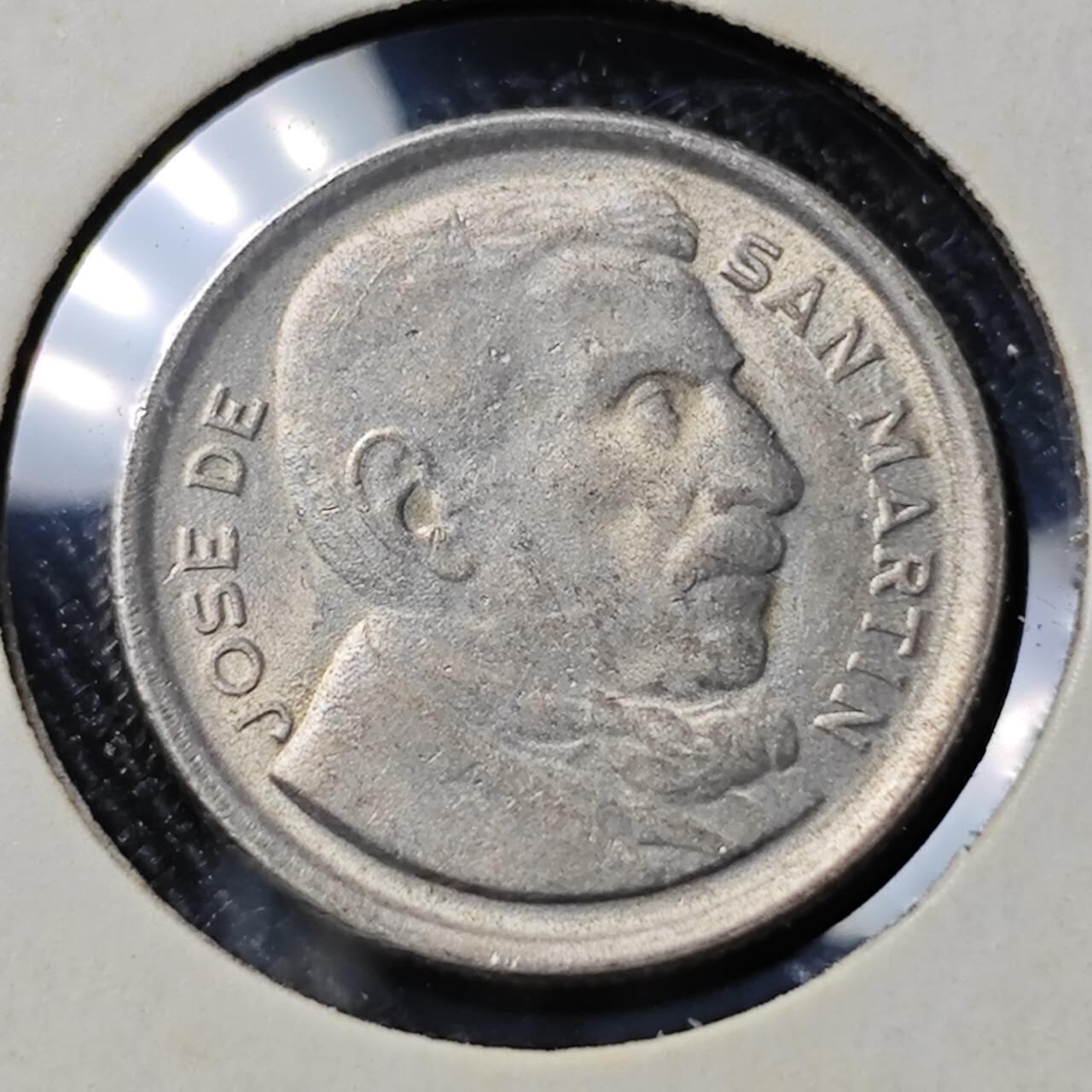 KK钱币收藏小铺   套币 批量/好品散币专场 2月预留时间 周末发货  1952阿根廷5分镍币 好品