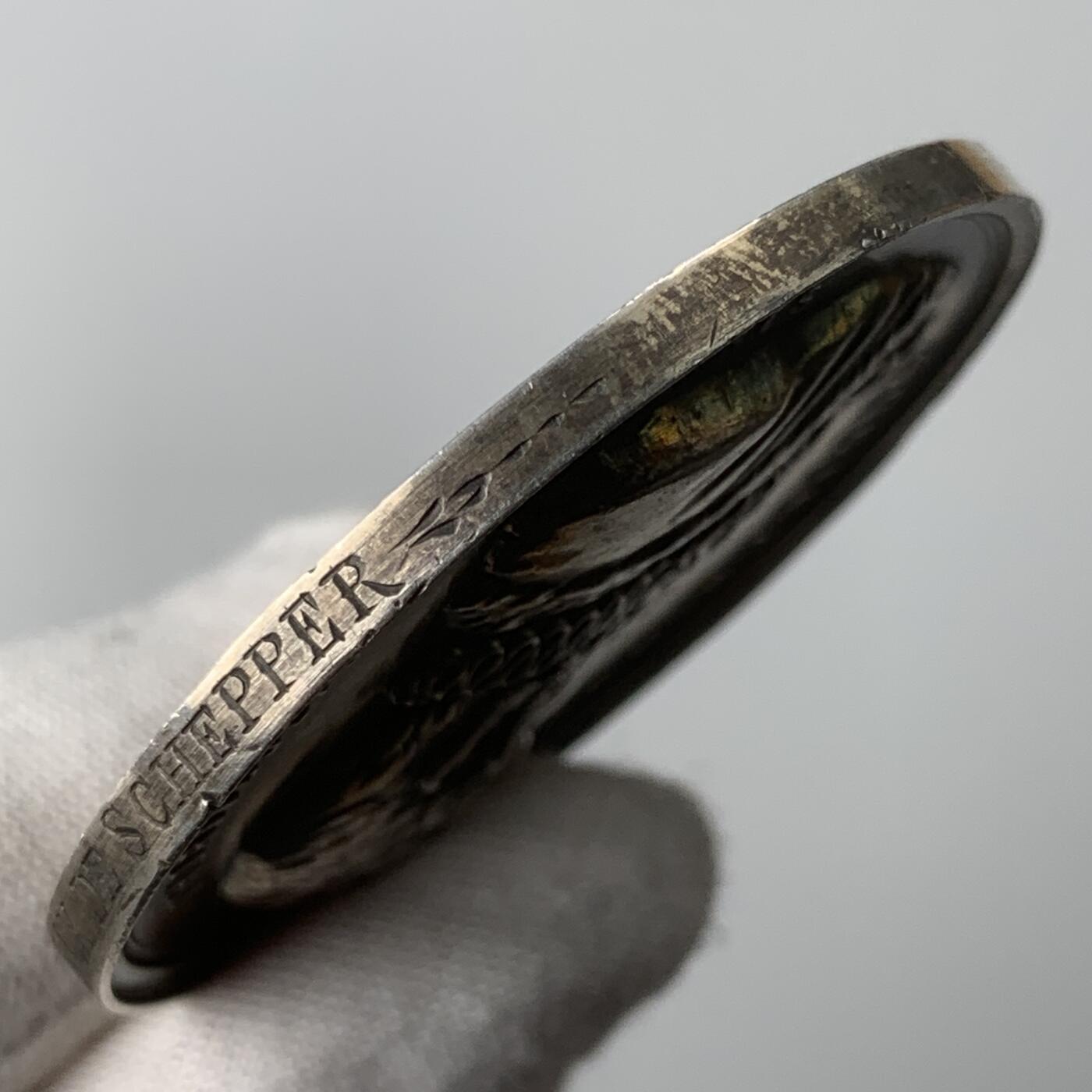 掌中浮雕-藏着的欧洲第053场 皇家园艺协会银章，46.45mm，30g