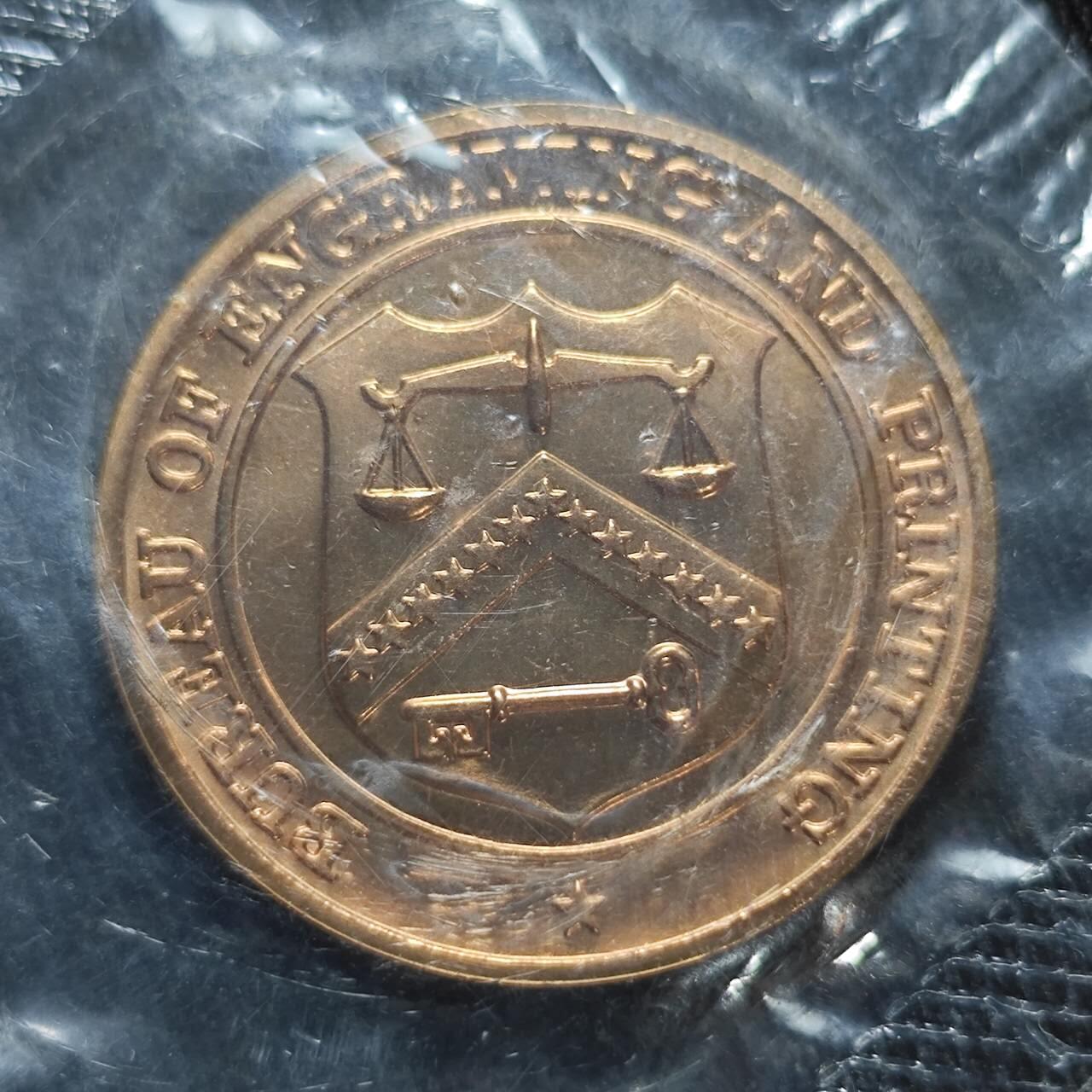 KK钱币收藏小铺   套币 批量/好品散币专场 2月预留时间 周末发货  美国造币厂纪念铜章