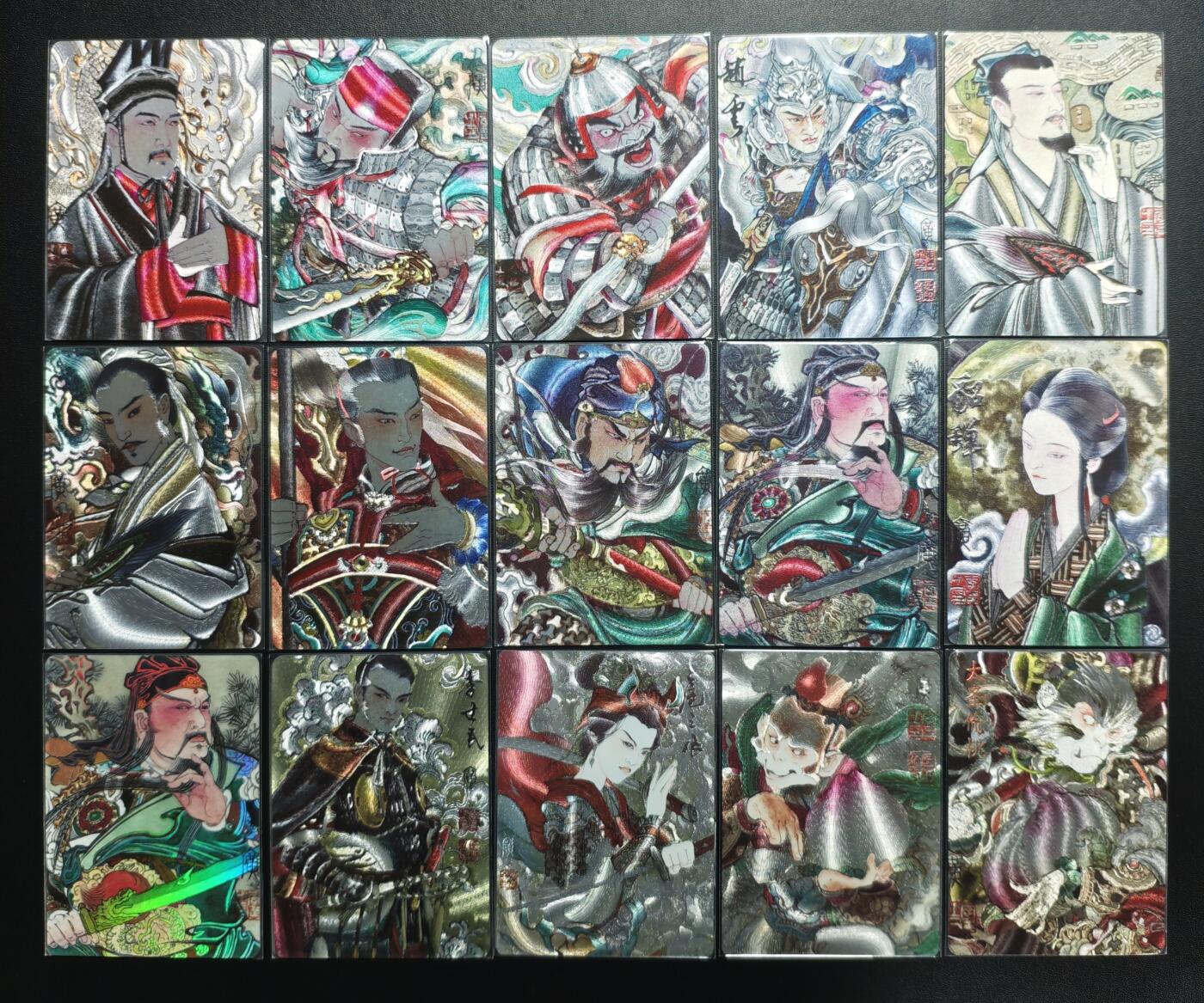 天玑星卡拍第176期《3.5周四截拍》持续收拍收评中 满赠卡需备注 启读文化 李广三国 粗闪十张 一张彩闪 其中关圣 225/300+李世民 276/300+昆仑万象 扈三娘 孙悟空+卡萃 大圣偷桃 粗闪 十五张 